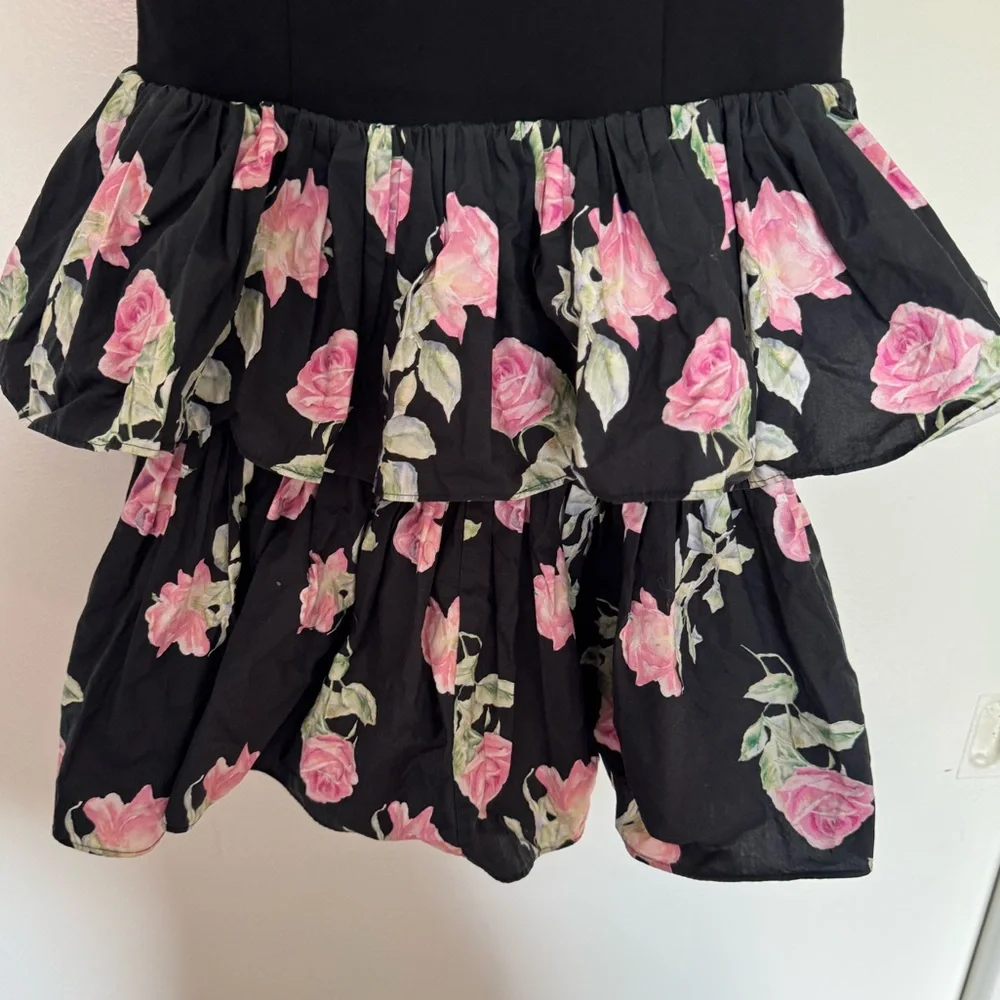 LoveShackFancy Sanam Floral Mini Dress - Picture 6 of 8